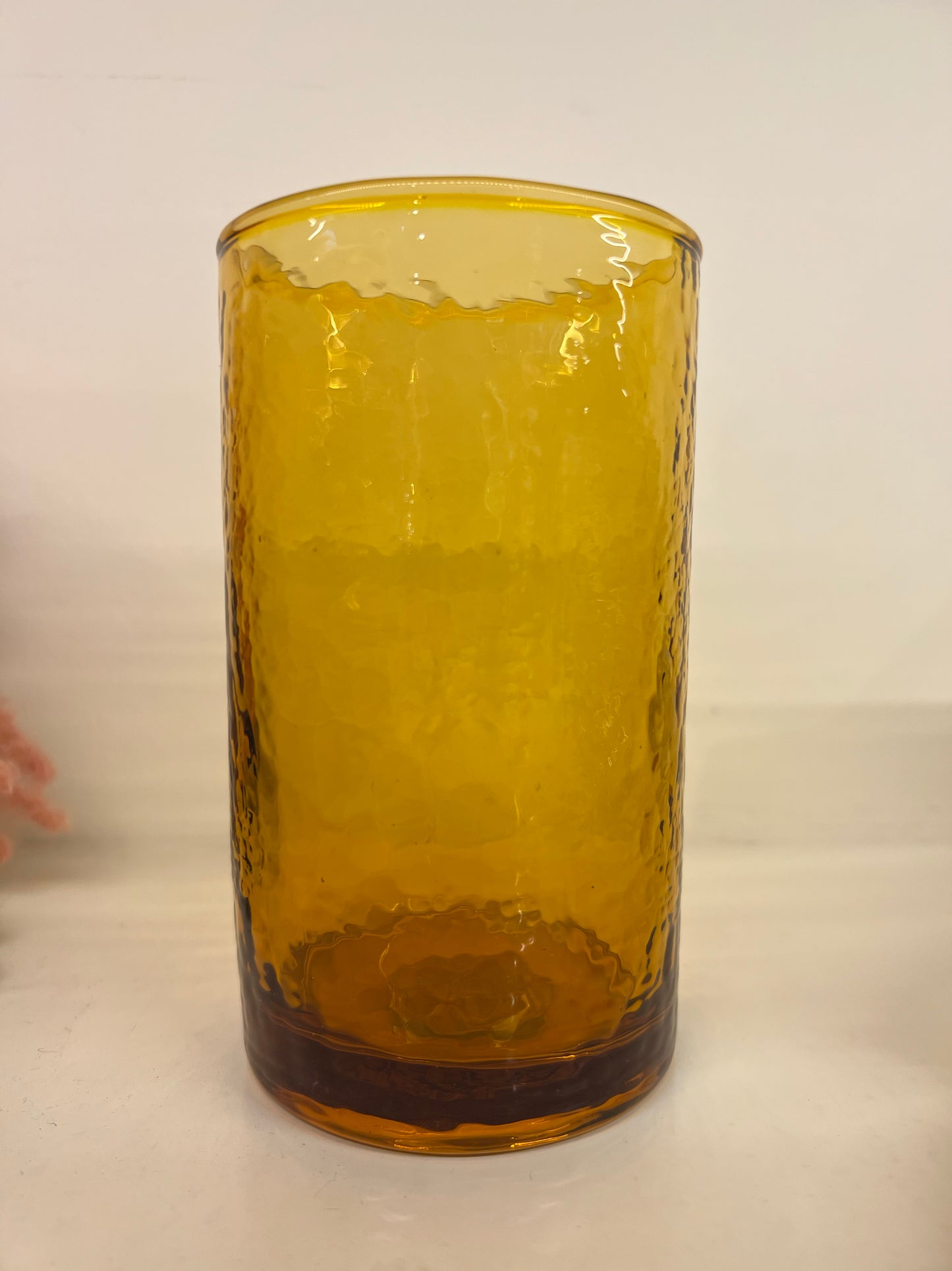 T-licht Hammerd Glass Amber