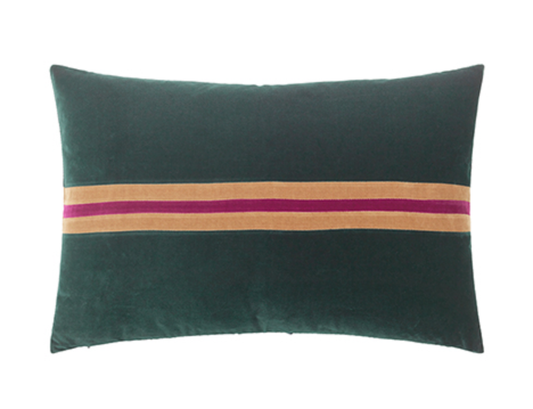 Harlow Emerald Cushion